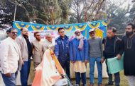 বীরগঞ্জে শীতার্তদের মাঝে কম্বল বিতরণ করল মডেল প্রেসক্লাব