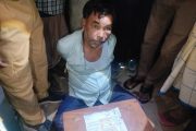 কালাইয়ে কথিত মাদক ব্যবসায়ী গণপিটুনির পর পুলিশে সোপর্দ