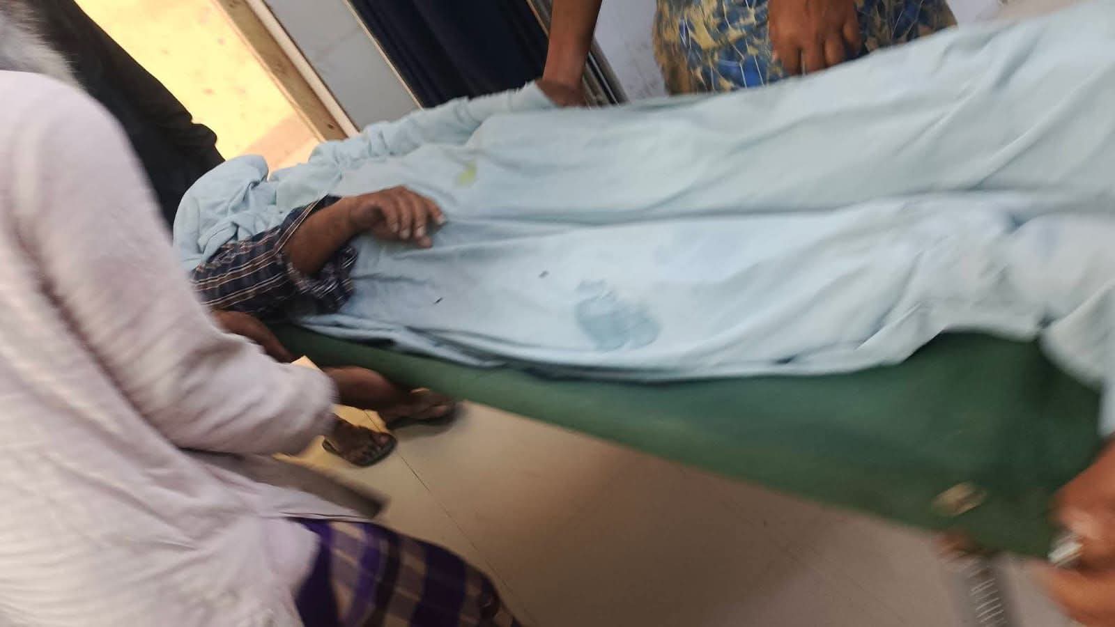 কাহারোল লতিফা ফিলিং স্টেশনে শ্বশুরবাড়ি বেড়াতে এসে তেল নিতে এসে হিটস্ট্রোকে নিহত!