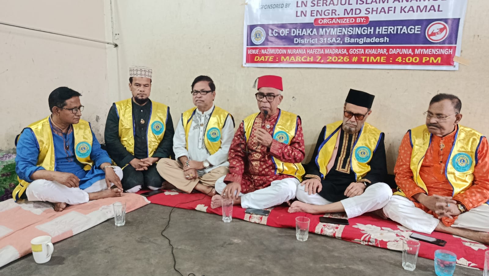 ময়মনসিংহে লায়ন্স ক্লাবের উদ্যোগে এতিম ও মাদরাসা শিক্ষার্থীদের সঙ্গে ইফতার