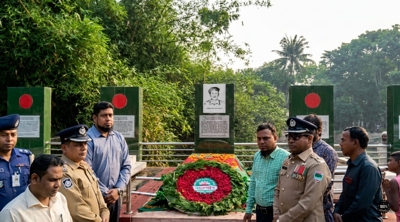 শার্শায় বিনম্র শ্রদ্ধায় বীরশ্রেষ্ঠ নূর মোহাম্মদ শেখকে স্মরণ