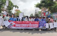 বেনাপোলে হাসপাতালের দাবিতে সর্বস্তরের মানুষের মানববন্ধন
