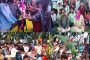 বীরগঞ্জে চোখ, হাত ও পা বেঁধে ঐতিহ্যবাহী পাতাখেলা