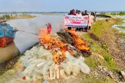 মা ইলিশ সংরক্ষণে বাকেরগঞ্জে ভ্রাম্যমাণ আদালতের অভিযান
