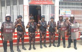 আসন্ন শারদীয় দুর্গাপূজার নিরাপত্তা ডিউটি পালনে দিনাজপুরে ৪২ বিজিবির পূর্ব প্রস্তুতি